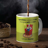 Love you Grandpa Printed Coffee Mug for Grandfather